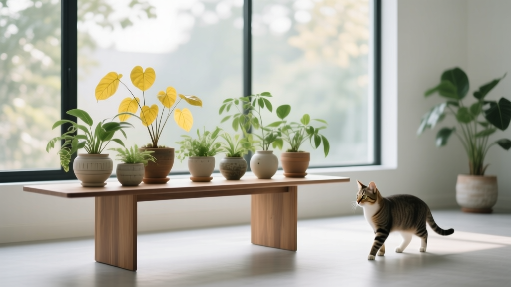 How to Keep Cats Off Your Indoor Plants With Yellow Leaves: 7 Vet-Approved, Plant-Safe Fixes That Fix the Root Cause (Not Just the Symptom)