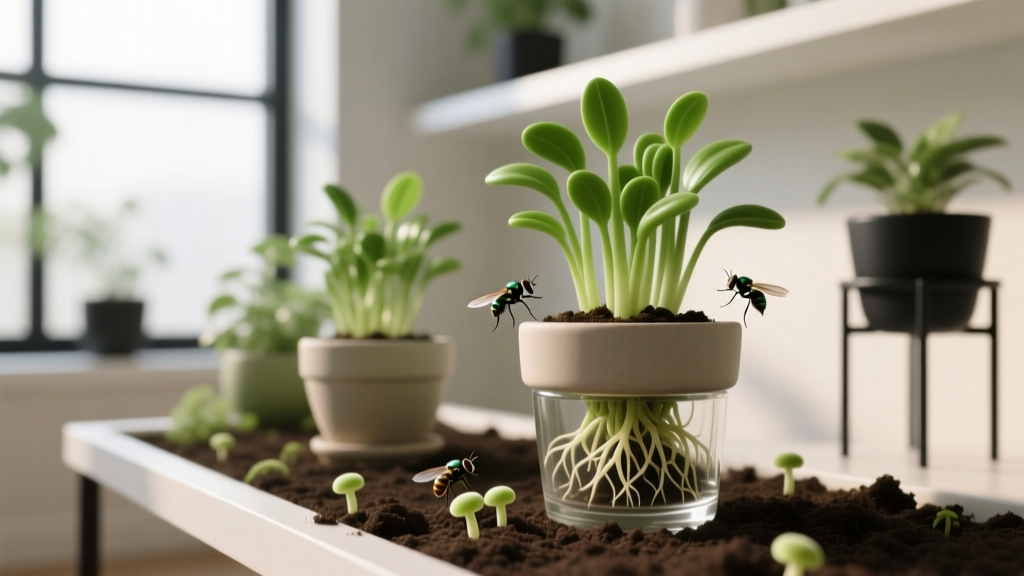 How to Get Rid of Flying Insects from Indoor Plants from Cuttings: 7 Science-Backed Steps That Stop Fungus Gnats & Fruit Flies in 48 Hours—Without Harming Your New Roots