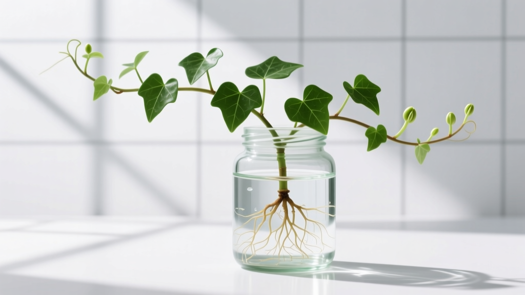 Stop Wasting Time & Cuttings: The Exact 7-Day Water Propagation Method for Fast-Growing Ivy Plants (No Soil, No Failures, Just Roots in 5–9 Days)