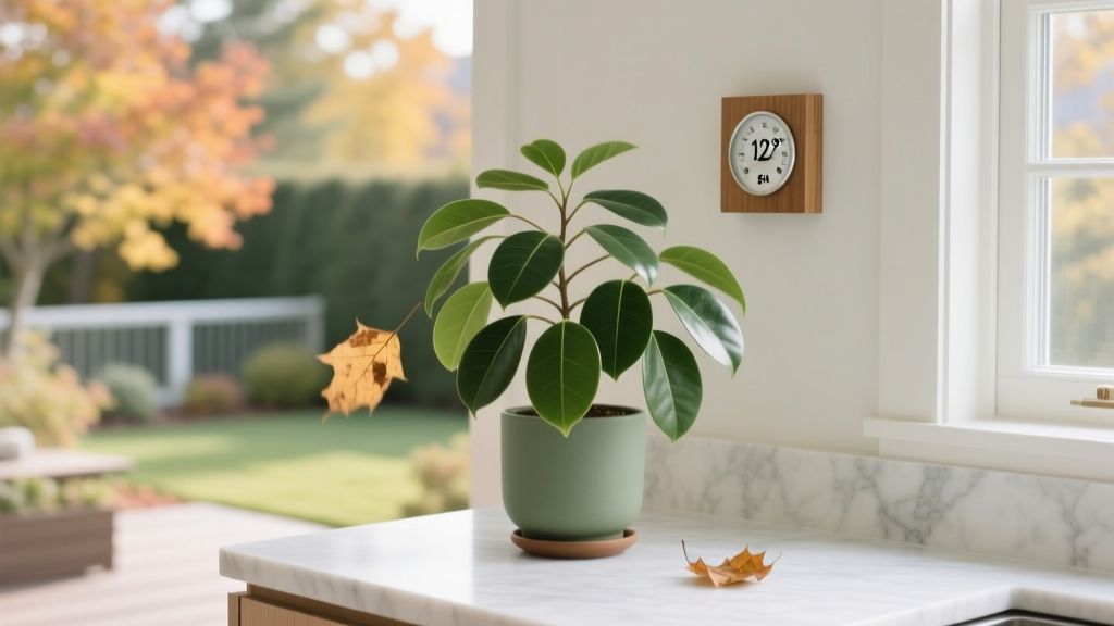 What Temp to Bring Plants Indoors Dropping Leaves? The Exact Threshold Most Gardeners Miss — Plus How to Stop Leaf Drop Before It’s Too Late (Backed by University Extension Research)