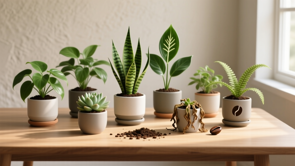 Small Indoor Plants That Thrive With Coffee Grounds (And 7 You Should NEVER Use Them On — Backed by Horticultural Science)