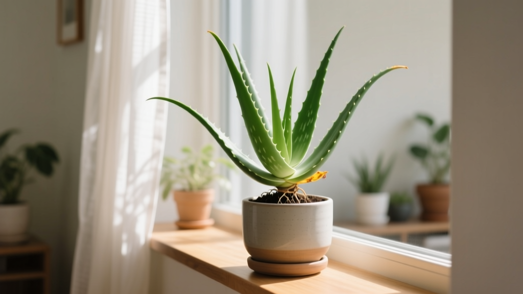 Small How to Maintain an Aloe Plant Indoors: The 7-Step No-Stress Routine That Prevents Yellow Leaves, Root Rot, and Sudden Collapse (Even If You’ve Killed 3 Succulents Before)