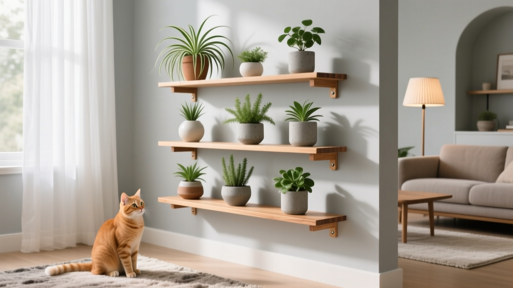How to Build a Cat-Safe Indoor Plant Shelf: A Step-by-Step Guide That Keeps Toxic Plants Out of Paws’ Reach—Without Sacrificing Style or Space
