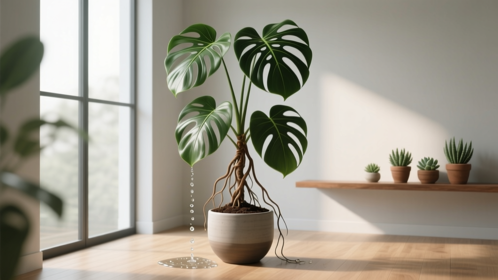 How Big Do Monstera Plants Get Indoors & What’s the *Exact* Watering Schedule That Prevents Root Rot (Backed by 7 Years of Indoor Horticulture Data)