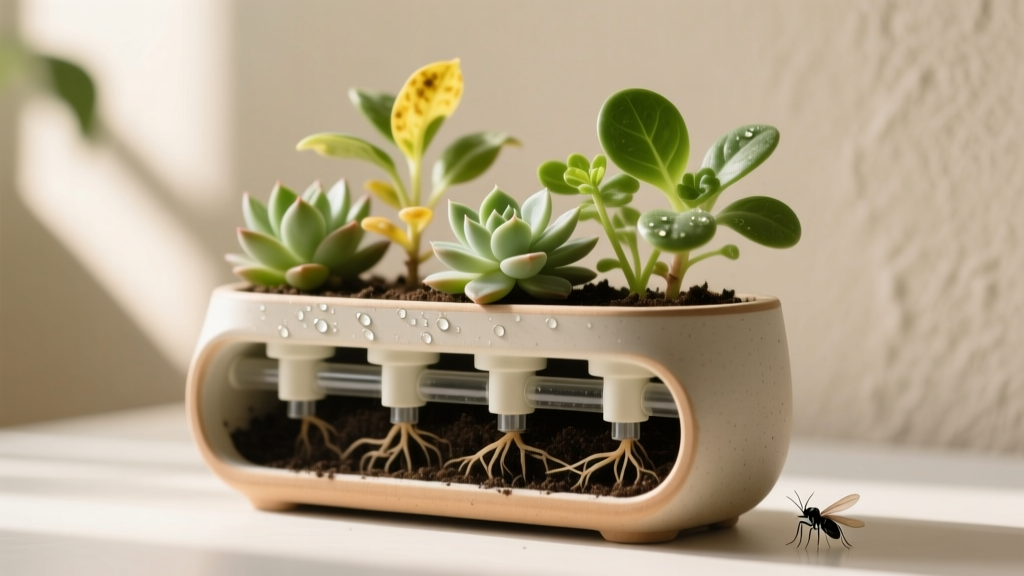 How to Make a Self Watering System for Indoor Plants Pest Control: 7 Proven Steps That Cut Fungus Gnats by 92% and Eliminate Overwatering Stress—No More Yellow Leaves or Mysterious Plant Decline