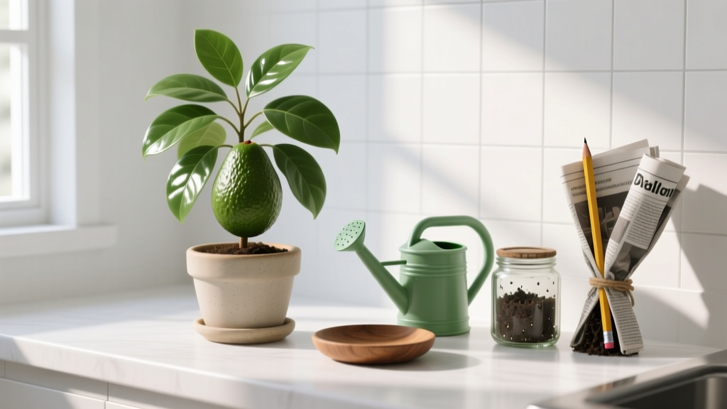 How to Care for Avocado Plant Indoor Under $20: The Realistic, No-Fluff Guide That Saves Your Plant (and Your Wallet) — 7 Proven Steps Using Only Dollar-Store & Thrifted Supplies