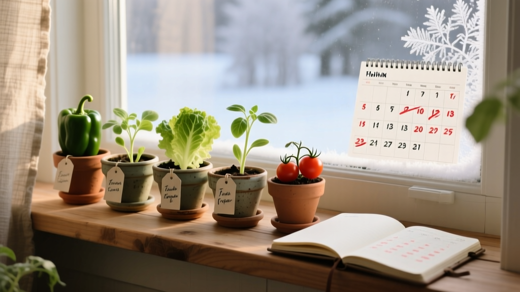 Stop Guessing: The Exact Indoor Seed-Starting Calendar for Maine Gardeners (Plus Why Your 'Maine Soil Mix' Timing Is Probably Off by 2–3 Weeks)