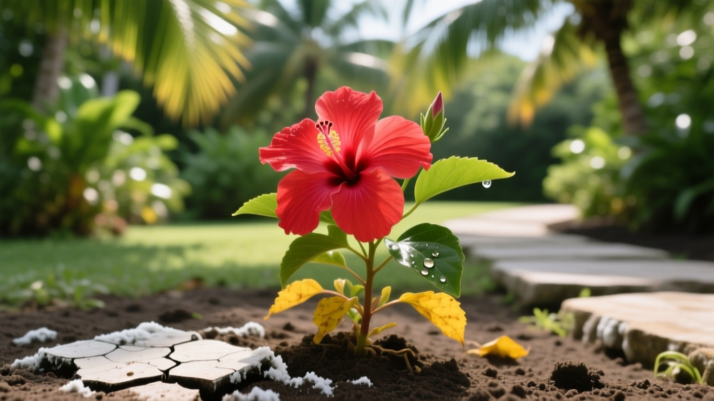 Tropical Can I Use Indoor Plant Fertilizer on Outdoor Plants? The Truth About Nutrient Burn, Soil Leaching, and Why Your Hibiscus Might Be Starving—Even With Weekly Feeding