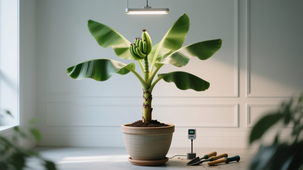 How Fast Do Banana Plants Grow Indoors? The Truth About 'Easy Care' — Why Your Dwarf Cavendish Might Take 2–3 Years to Fruit (And What Actually Speeds It Up)