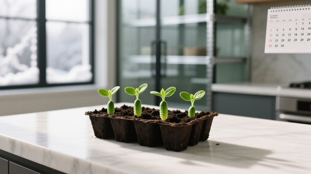 When Do You Plant Cucumber Seeds Indoors From Seeds? The Exact Timing Formula (Backward-Count from Frost Date + 3 Critical Mistakes That Kill 72% of Seedlings Before Transplant)