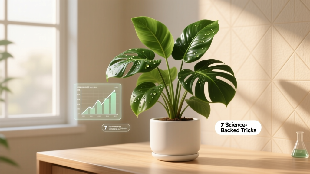 Tropical How to Grow Indoor Plants Faster: 7 Science-Backed Tricks That Actually Work (No More Leggy Stems or Stunted Growth)