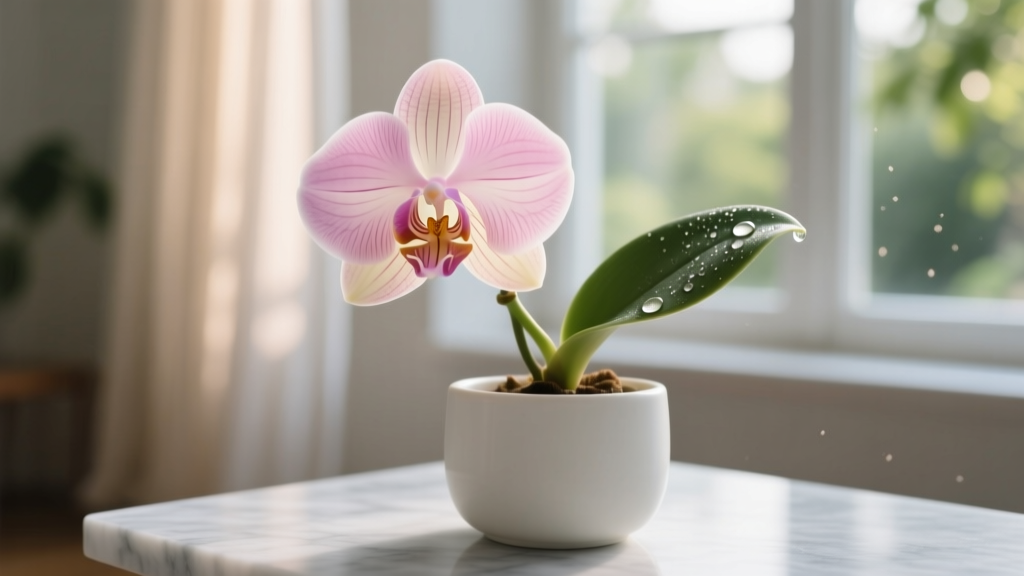 Large How to Water Orchid Plants Indoors: The 5-Minute Weekly Routine That Prevents Root Rot, Saves Your Phalaenopsis, and Doubles Bloom Time (No More Guesswork or Overwatering Anxiety)