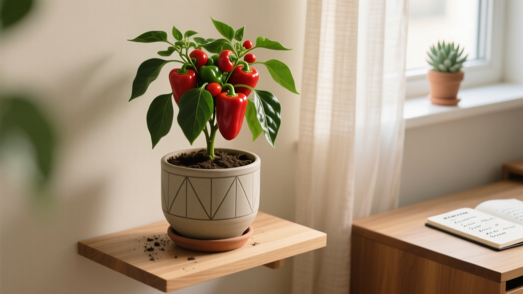 Stop Overwatering Your Indoor Peppers: The Science-Backed Watering Schedule That Boosts Fruit Set, Prevents Root Rot, and Makes Your Plants Thrive—Not Just Survive—Even in Low-Light Apartments