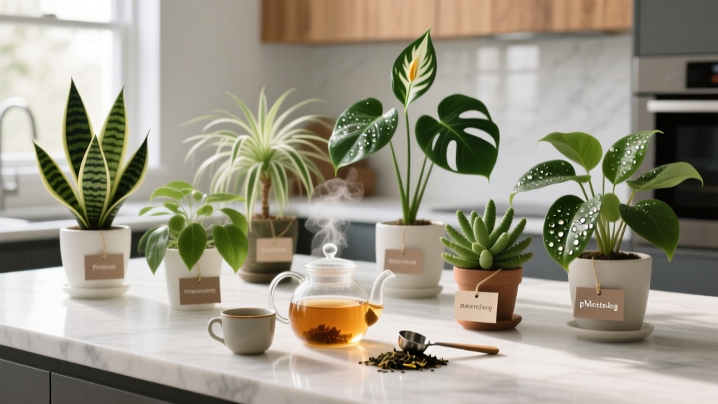 Tea Water for Plants: 7 Indoor Plants That Thrive on It (All Under $20) — What Actually Works, What’s Myth, and How to Brew Without Burning Roots