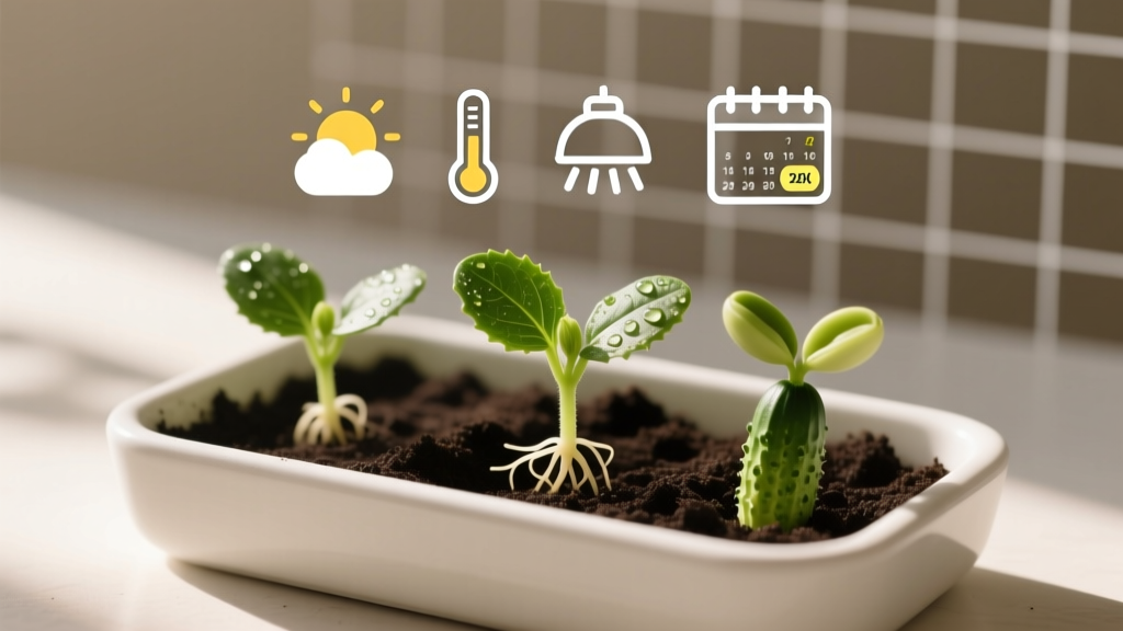 The Best When to Start Planting Cucumber Seeds Indoors Isn’t Just About the Calendar — It’s About Your Zone, Your Lights, and Your Transplant Date (Here’s the Exact Formula)
