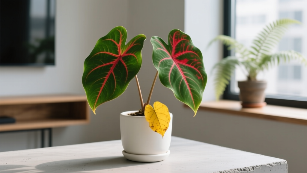 Why Your Indoor Caladium Bulbs Are Turning Yellow — A Step-by-Step Fix That Saves Your Plants (Not Just the Leaves!)