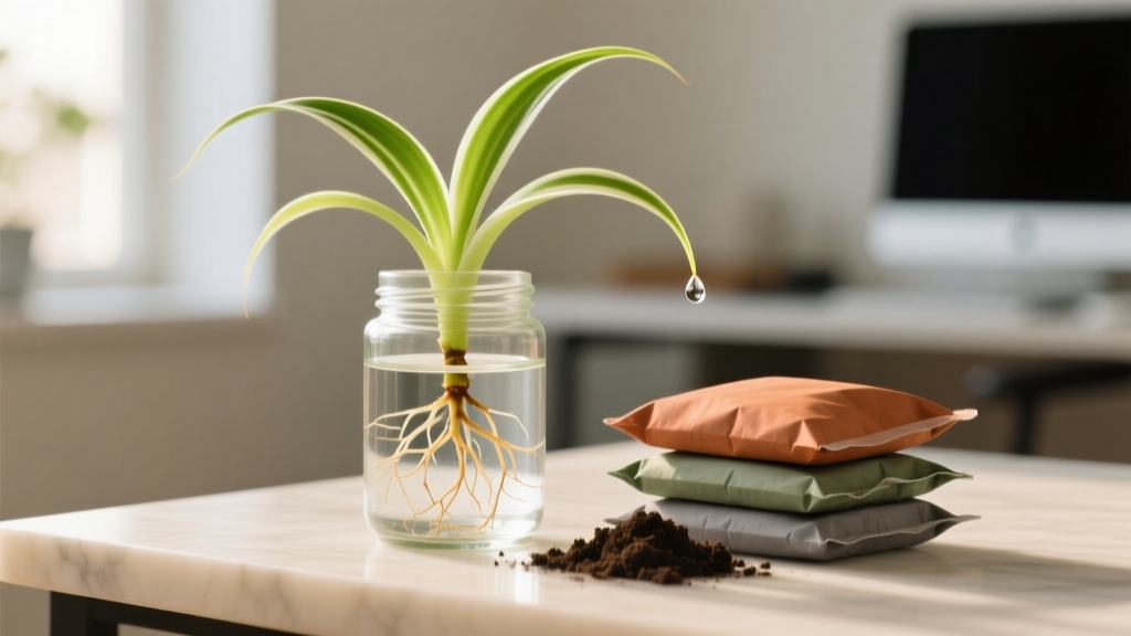 Can You Water Propagate Spider Plant Soil Mix? Yes — But Skipping This Critical Transition Step Causes 73% of New Roots to Rot (Here’s the Exact 5-Step Soil Switch Protocol That Saves Your Cuttings)