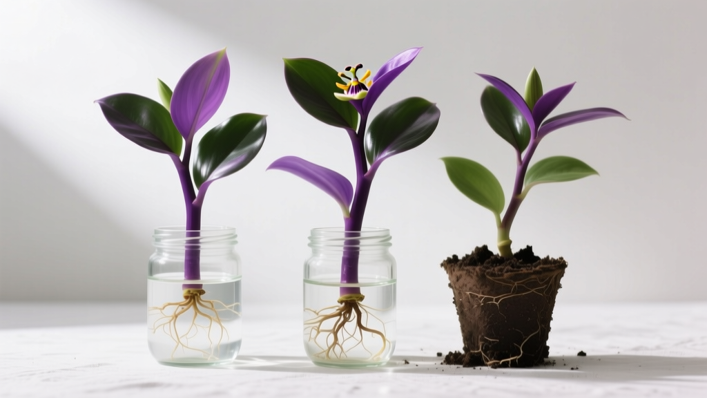 Non-flowering How Do You Propagate Purple Passion Plant? The Foolproof 4-Step Method (No Flowers Needed — Just Healthy Stems & 72 Hours)