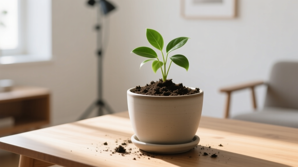 Why Does My Indoor Plant’s Soil Look Gross? 7 Science-Backed Reasons (and Exactly What to Do Next — No Guesswork, No More Moldy Crusts)