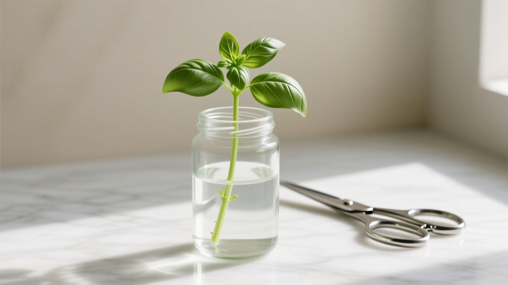 Outdoor How to Propagate Basil from Plant: 5 Foolproof Steps That Guarantee 92% Rooting Success (No Soil or Special Tools Needed — Just Scissors & a Jar)