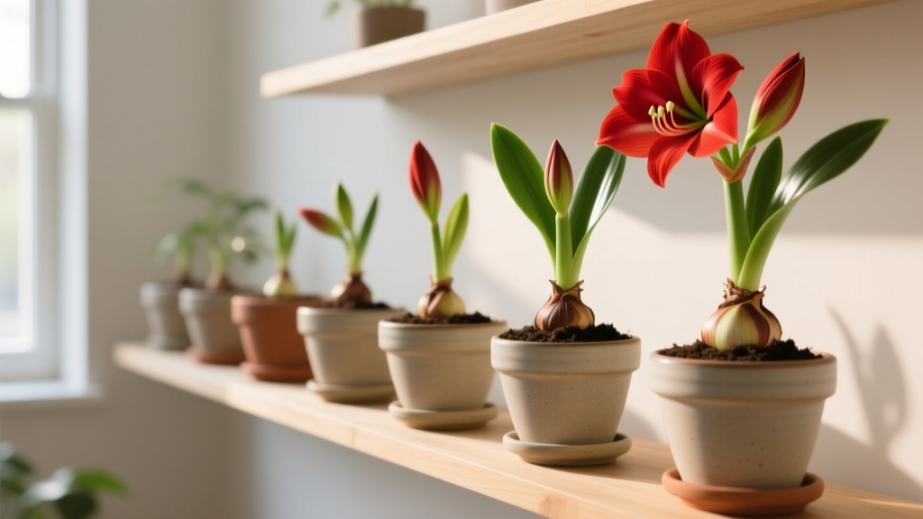 How to Plant Amaryllis Bulbs in Pots Indoors Under $20: 7 Foolproof Steps That Guarantee Blooms (No Green Thumb Required — Just $18.97 Total)