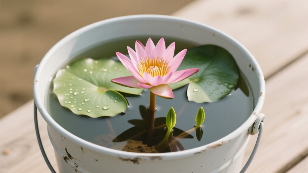 Small How to Propagate Lotus Plants: The 5-Step Foolproof Method That Works Even in Buckets (No Pond Required—Skip the Mud Mess & Save $120+ on Nursery Stock)