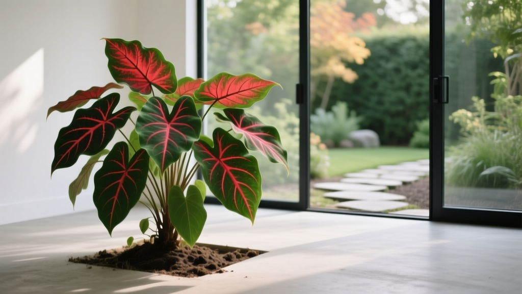 Easy care is caladium an indoor or outdoor plant? The truth no one tells you: Caladiums thrive *both* ways—but only if you match light, humidity, and dormancy timing to your space (not the other way around).