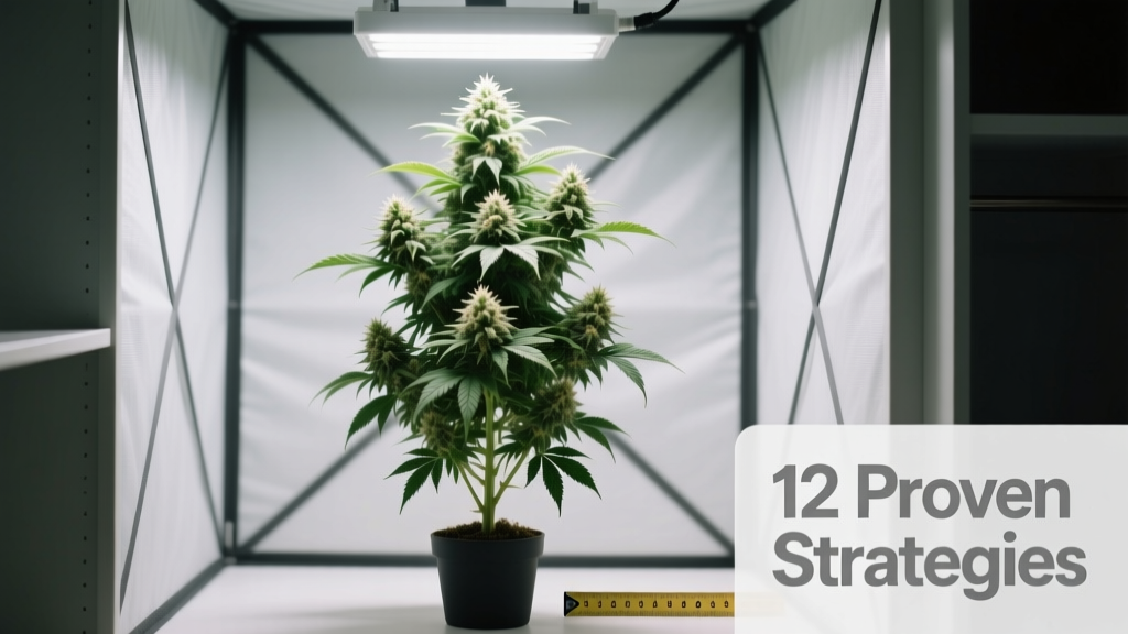 How Tall Do Indoor Weed Plants Get? The Truth About Height Control—12 Proven Strategies That Prevent Light Burn, Boost Yield, and Fit Any Grow Tent (Even 3-Foot Closets)