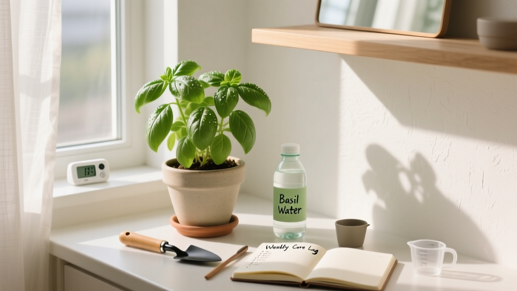 How to Take Care of a Basil Plant Indoor Under $20: The Realistic 7-Step Routine That Saves Money, Prevents Wilting, and Yields Fresh Leaves Weekly — No Fancy Gear Required