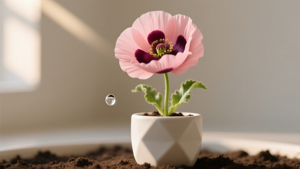 Stop Drowning or Dehydrating Your Indoor Poppies: The Exact When-to-Water Schedule Backed by Horticulturists (Not Guesswork)