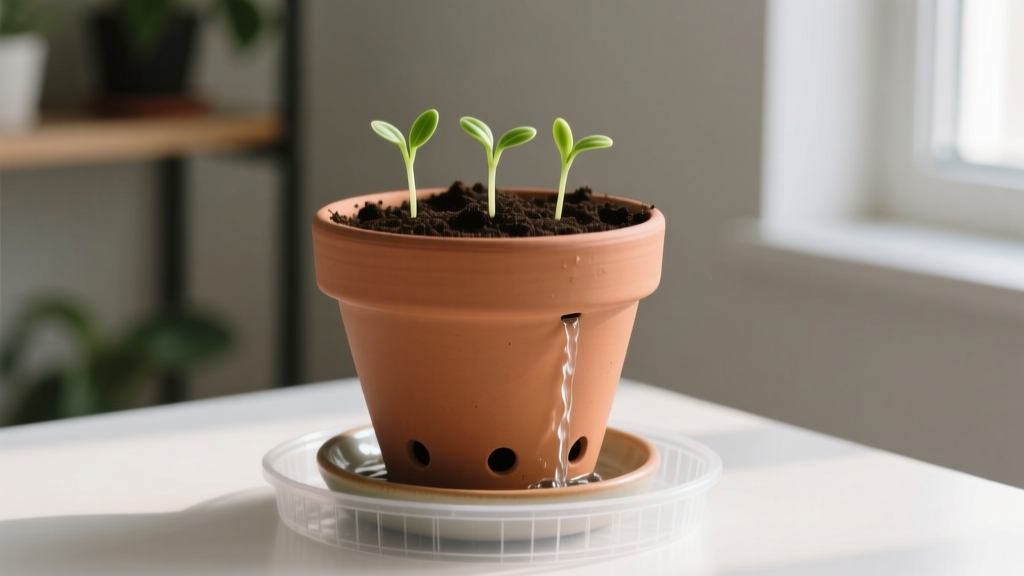 How to Create Drainage in a Pot for Indoor Plant from Seeds: 5 Non-Negotiable Steps Every Beginner Gets Wrong (And Why Your Seedlings Drown Without Them)