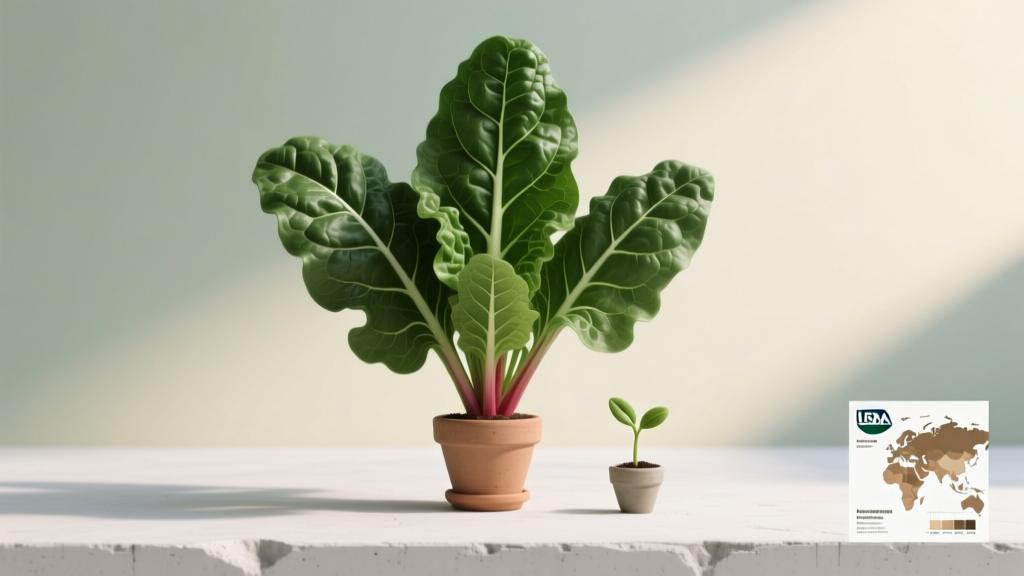 Stop Wasting Weeks: The Exact Indoor Sowing Window for Large Swiss Chard—Backed by USDA Zone Data, Not Guesswork (Plus 3 Mistakes That Shrink Your Harvest)