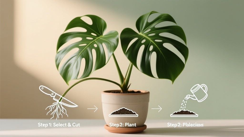 How Do You Propagate a Monstera Plant Repotting Guide: The 7-Step Stress-Free Method That Prevents Root Shock, Saves $45+ in Nursery Costs, and Doubles Your Collection in Under 8 Weeks (No Guesswork, No Failed Cuttings)