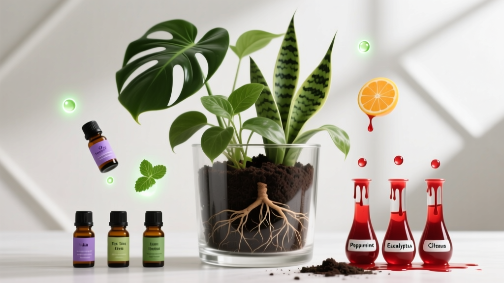 What Essential Oils Are Good for Indoor Plants Soil Mix? 7 Science-Backed Oils That Actually Work (And 3 You Should Never Use — They Can Kill Your Roots)