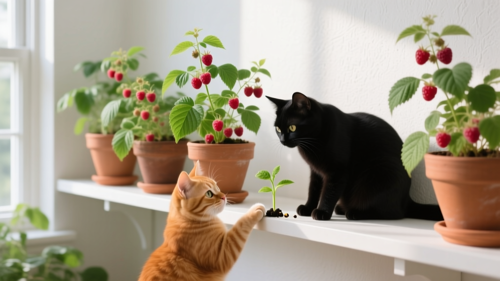 Raspberry Plants & Cats: The Truth About Toxicity + Step-by-Step Propagation Guide (No Guesswork, No Risk)