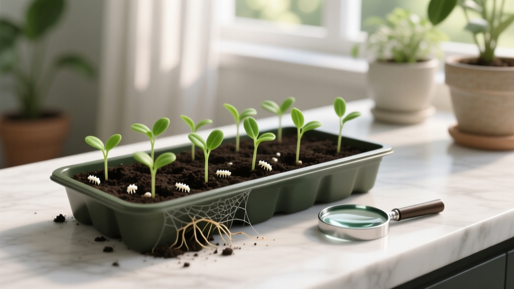 How to Get Rid of Bugs in Soil Indoor Plants From Seeds: 7 Science-Backed Steps That Stop Fungus Gnats, Springtails & Shore Flies Before They Colonize Your Seedlings (No Pesticides Needed)