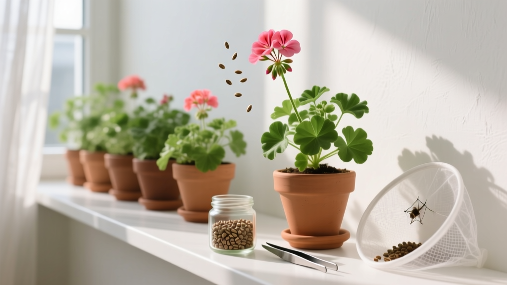 Stop Wasting Geranium Seeds & Invite Pests: The Truth About Propagating from Your Own Plants — A Step-by-Step Pest-Safe Seed Harvest, Sowing, and Early-Stage Protection Guide You Can Actually Trust