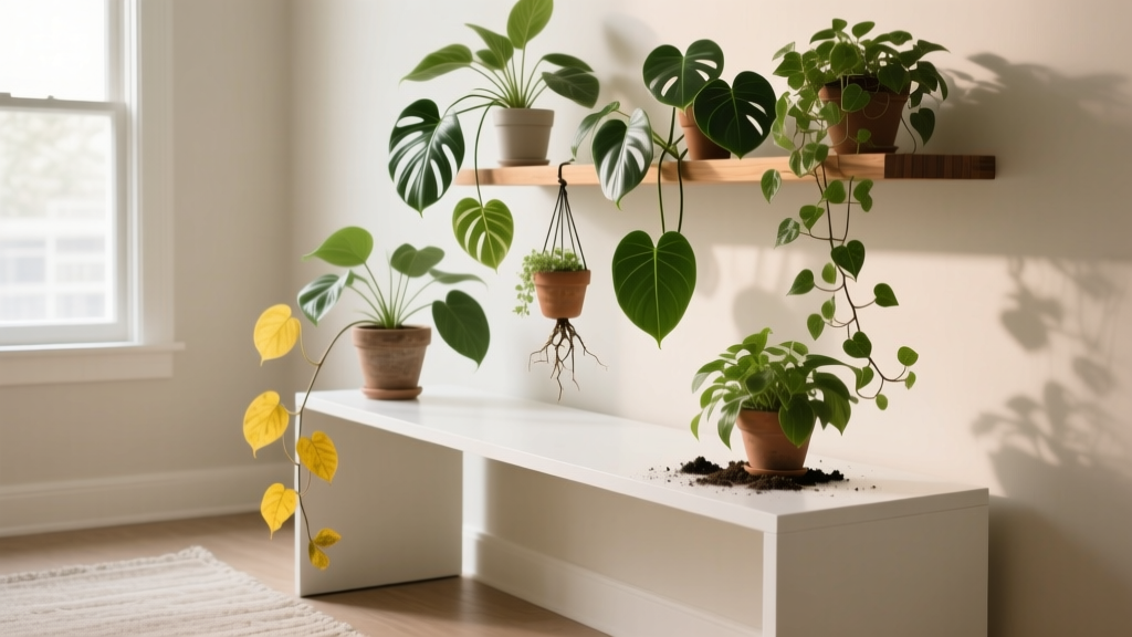 Why Your Hanging Plants Aren’t Growing Indoors (And Exactly What to Fix in 7 Days): A Step-by-Step Diagnosis Guide for Light, Water, Roots, and More