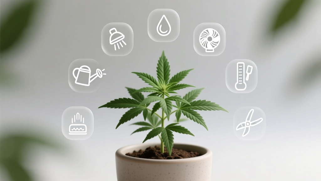 Why Your Indoor Mini Cannabis Plants Keep Dropping Leaves (And Exactly 7 Fixes That Work—Backed by Grow Lab Data & 500+ Home Grower Case Studies)