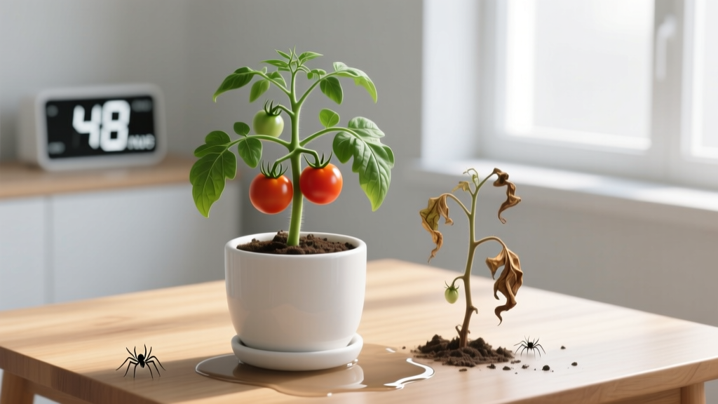 Why Is My Indoor Tomato Plant Wilting From Cuttings? 7 Hidden Causes (Most Gardeners Miss #4—It’s Not Overwatering!) and Exactly What to Do Within 48 Hours to Save Them