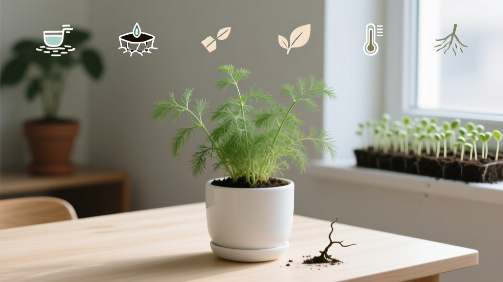 Why Is Your Indoor Dill Dropping Leaves? The 7 Hidden Mistakes in How to Plant Dill Seeds Indoors Dropping Leaves — And Exactly How to Fix Each One Before It’s Too Late