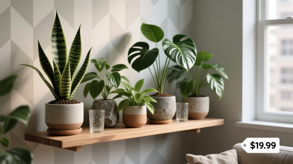 How Indoor Plants Survive Without Sunlight Under $20: 7 Realistic, Science-Backed Strategies That Actually Work (No Grow Lights Required)