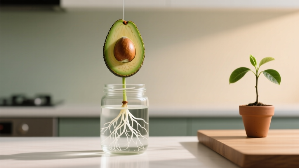 Stop Wasting Avocado Pits! Here’s the Exact Small How to Plant an Avocado Pit Indoors Method That Actually Grows a Healthy Tree (No Guesswork, No Mold, Just Roots in 3–4 Weeks)