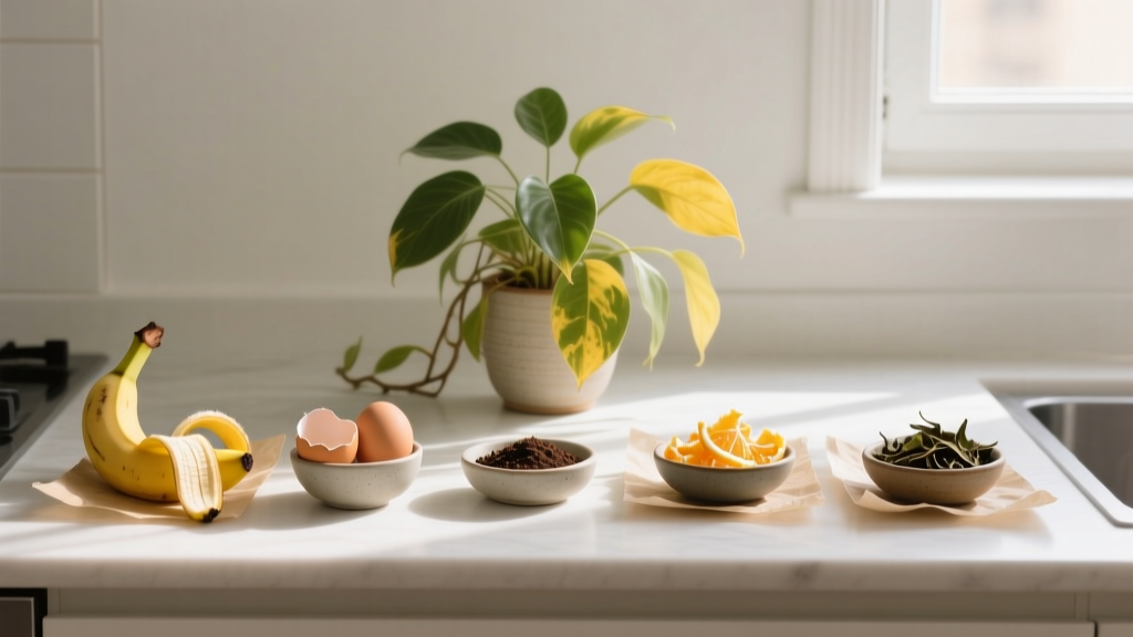 How to Make Your Own Indoor Plant Food for Dropping Leaves: 5 Kitchen-Ingredient Fixes That Stop Leaf Drop in 7–10 Days (No Synthetic Fertilizers Needed)