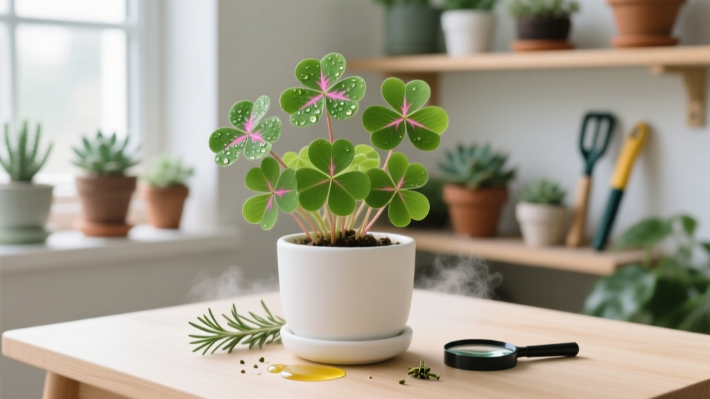 How to Care for an Indoor Shamrock Plant Pest Control: 7 Proven, Non-Toxic Steps That Stop Aphids, Spider Mites & Mealybugs in 48 Hours—Without Harming Your Pet or Killing Your Oxalis