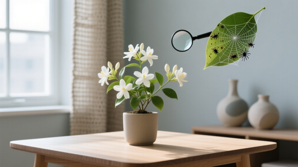 Why Your Indoor Jasmine Won’t Bloom (and Secretly Attracts Spider Mites): The 4-Step Flowering & Pest Control Timeline You’re Missing — Backed by University Extension Research