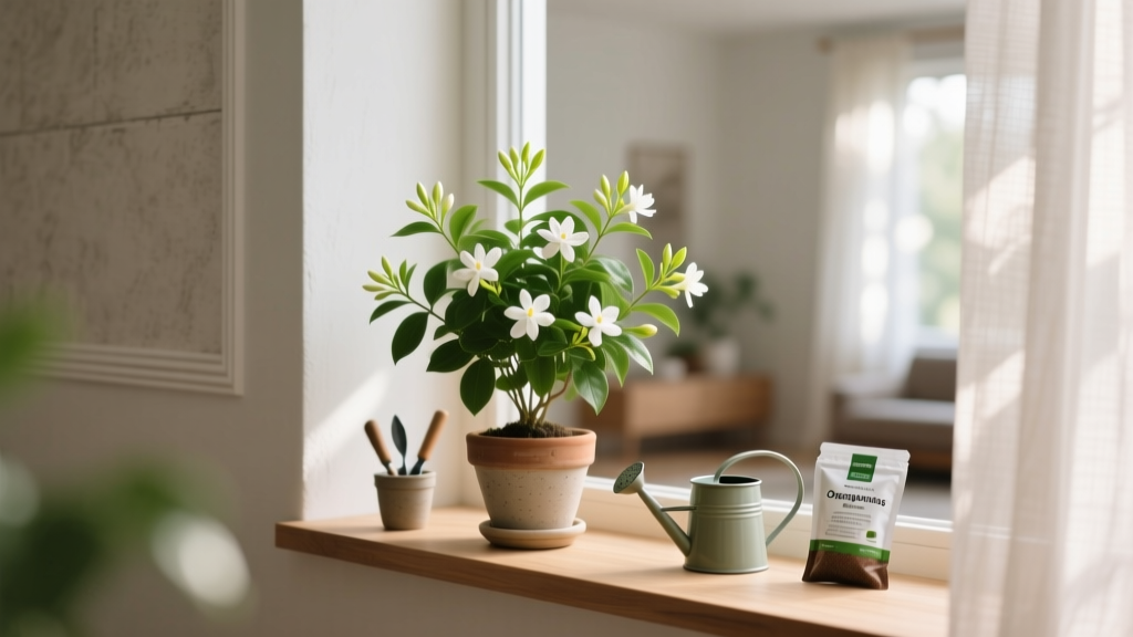 Can You Plant Jasmine Indoors Fertilizer Guide: The 7-Step Indoor Jasmine Feeding System That Prevents Yellow Leaves, Stunted Blooms, and Root Burn — Even for Beginners