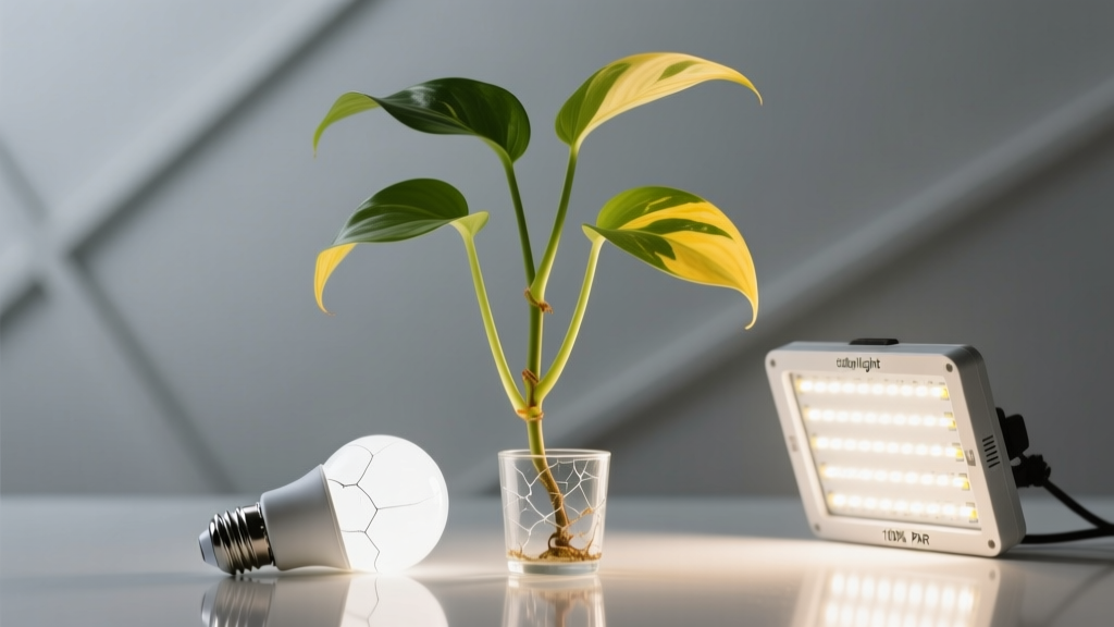 Can daylight bulbs be used for indoor plants not growing? Here’s the truth: most 'daylight' bulbs fail at photosynthesis—here’s exactly which ones work, how to test yours with a $10 tool, and why swapping to full-spectrum LED grow lights boosted my leggy pothos’ growth by 300% in 6 weeks.