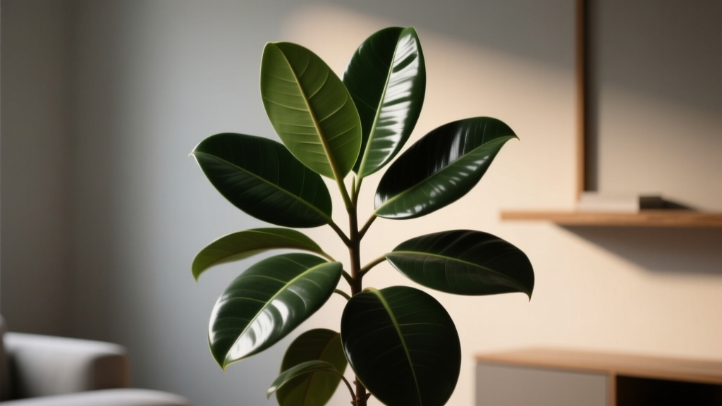 Rubber Plants in Low Light? The Truth About Their Easy-Care Reputation — What 92% of New Plant Owners Get Wrong (And How to Keep Yours Thriving Without Sun)