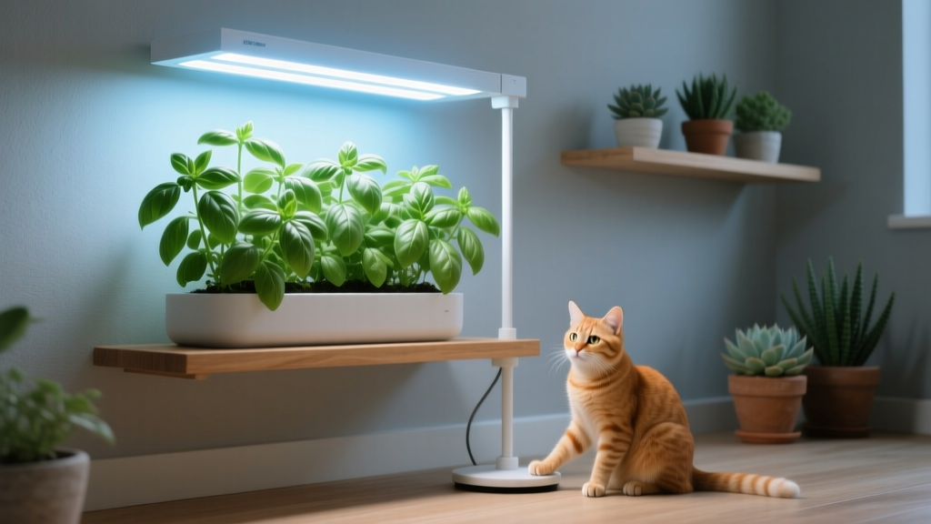 Pet Friendly How Many Lumens Do You Need to Grow Plants Indoors? The Truth: It’s Not About Lumens—It’s PAR, Safety, and Smart Fixture Choices That Keep Your Cat Off the Light Stand and Your Basil Thriving